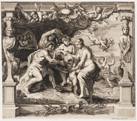 KG 18387
          <br/>
          Thetis in de smidse van Vulcanus
          <br/>
          <em>Ertinger, Franz (1640-1740 ca.)</em>